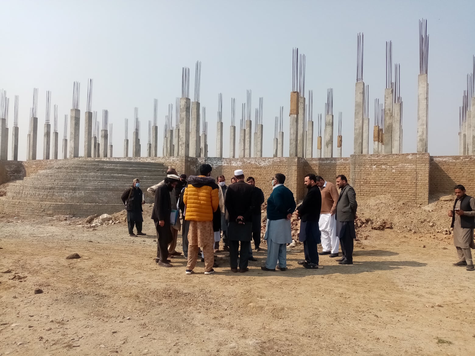 On The Directions Of Honorable Peshawar High Court And District & Sessions Judge Tank A Joint Site Visit