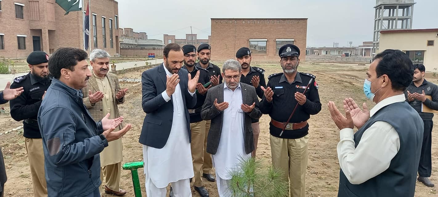 Director General M&E Visited Police Training Centre Shah Kas Khyber And Launching Of Plantation Drive