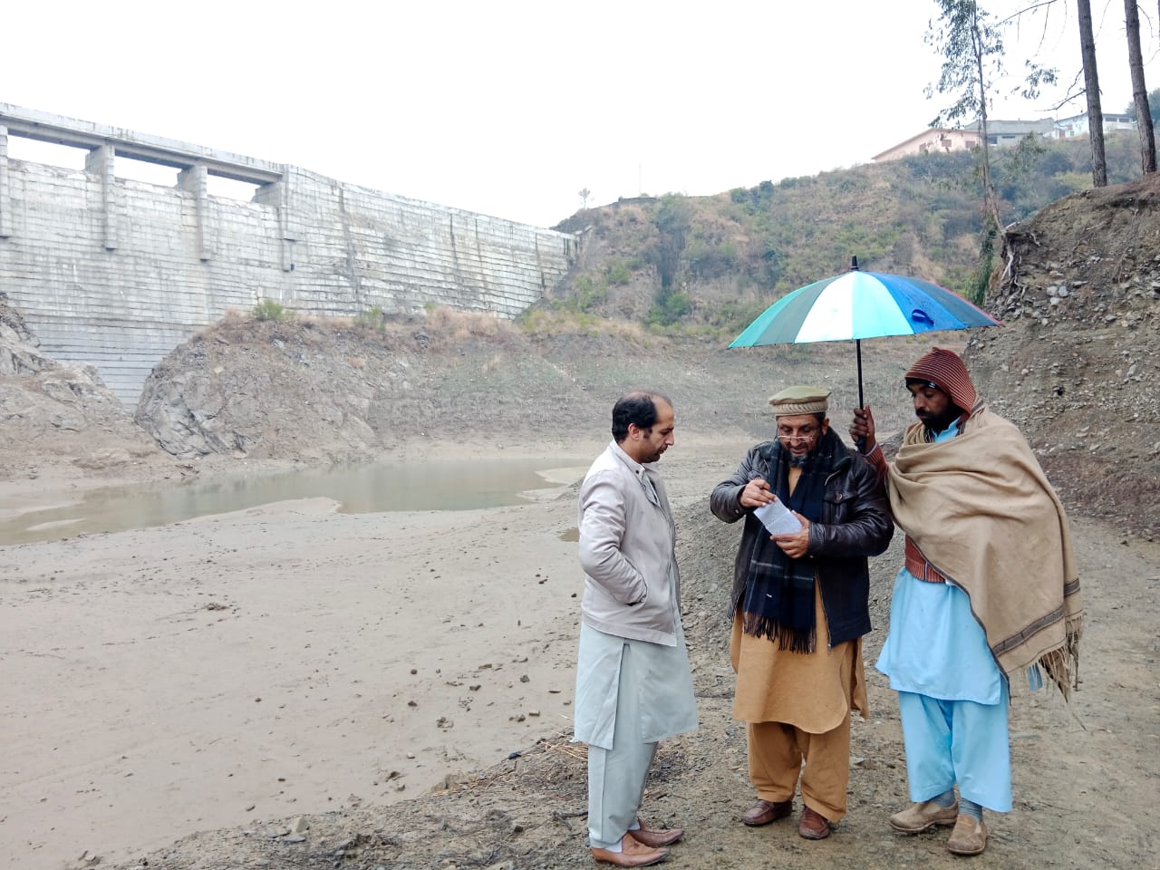 M&E Team Hazara Division Visited The Site Of Kiyala Dam