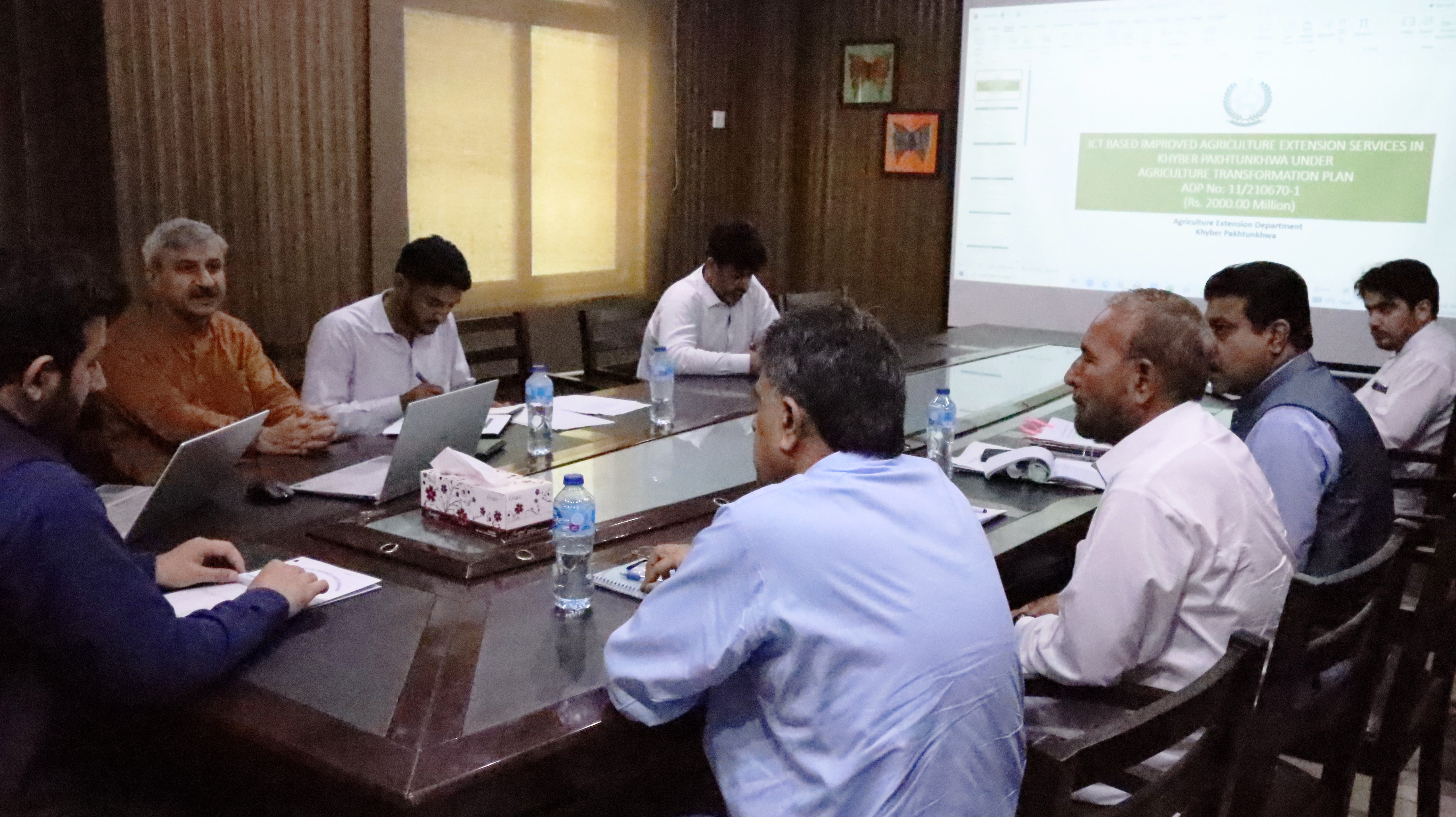  M&E Meeting On ICT-Based Improved Agricultural Extension In Khyber Pakhtunkhwa (KPK), Pakistan